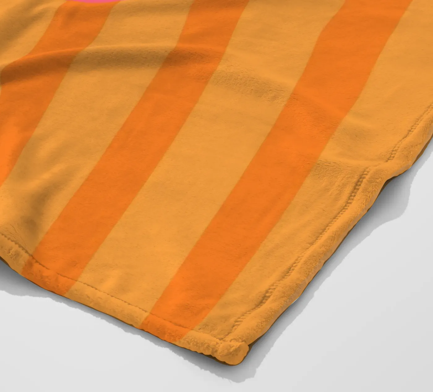 Smile Stripes orange coperta in pile da KRUTH DESIGN