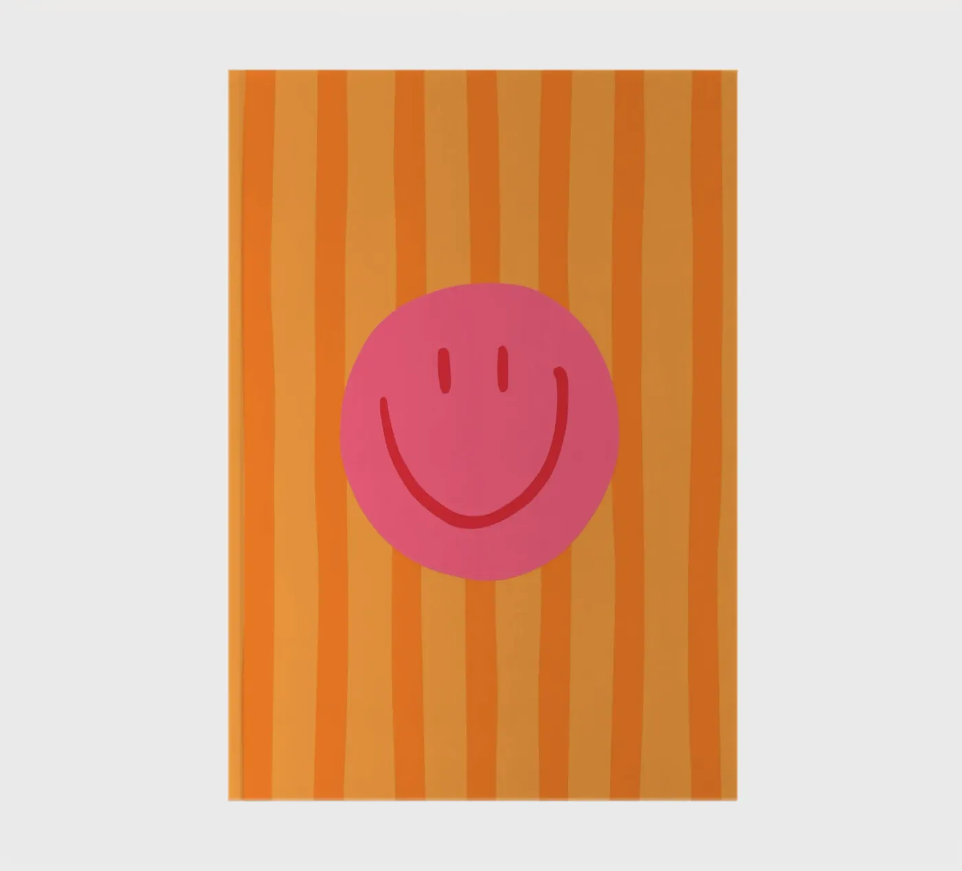 Smile Stripes orange quaderno da KRUTH DESIGN