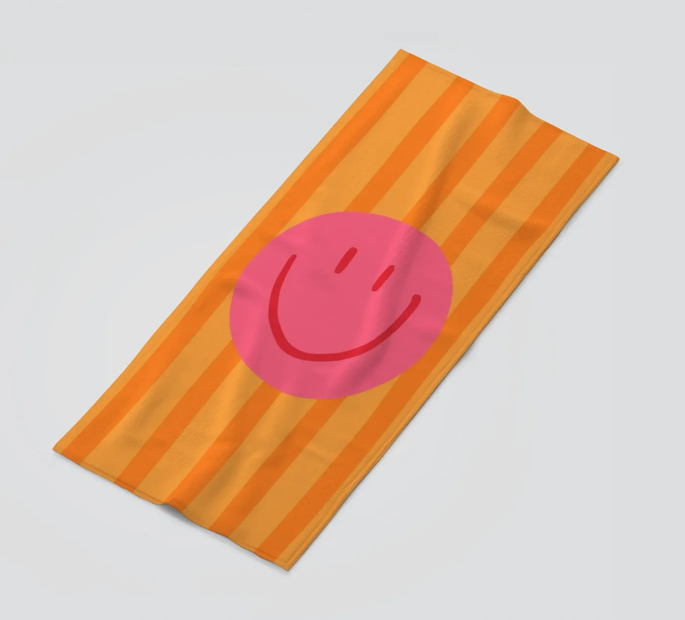 Smile Stripes orange telo mare da KRUTH DESIGN