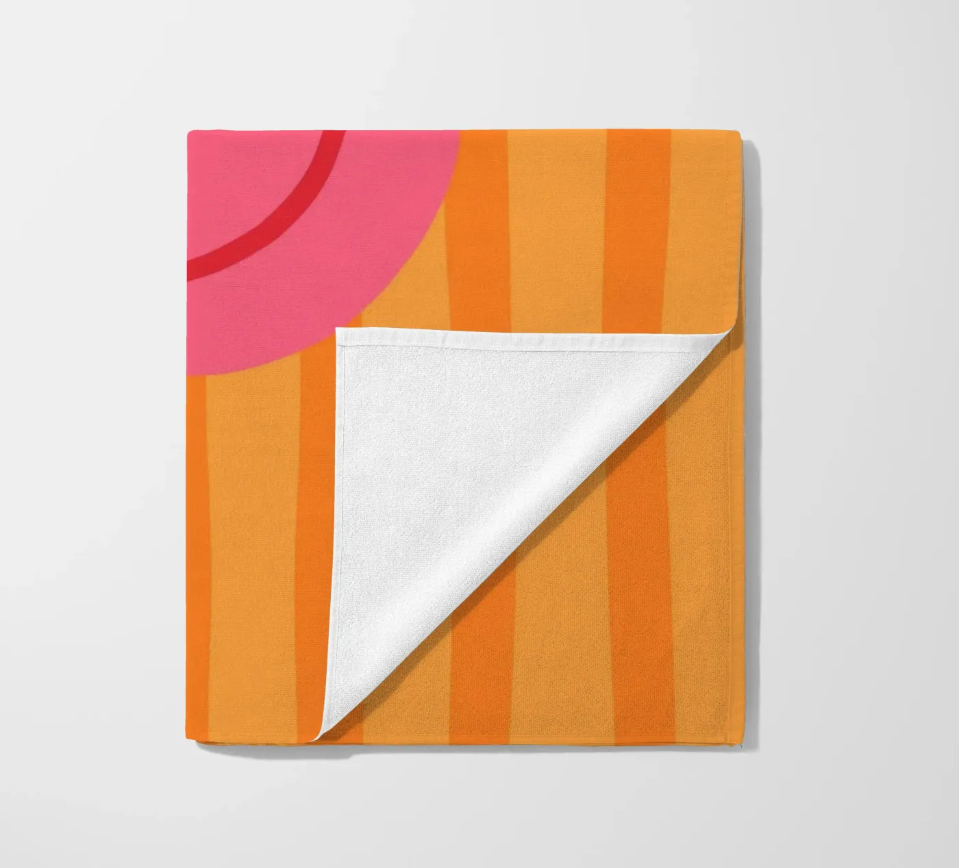 Smile Stripes orange telo mare da KRUTH DESIGN