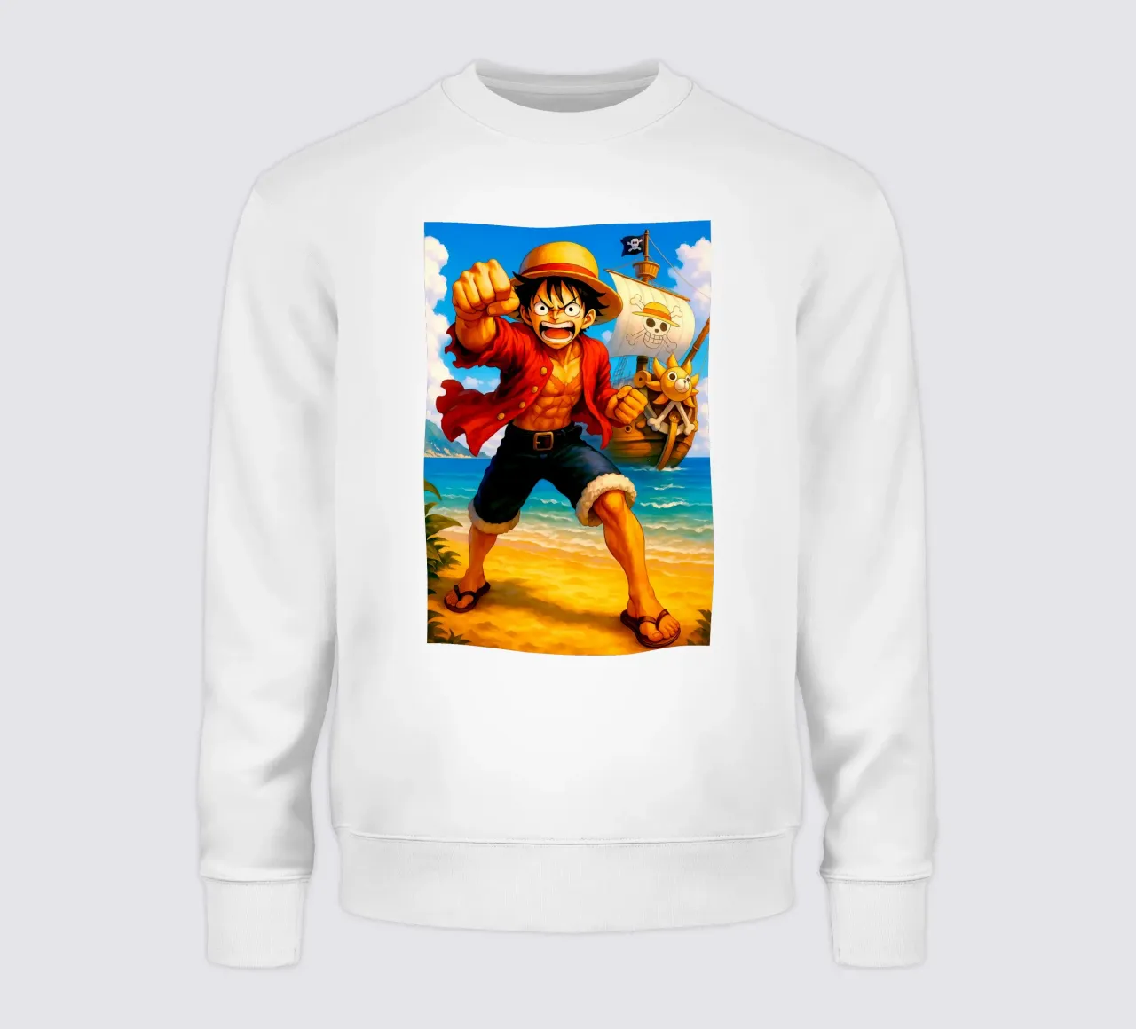 Monkey D. Luffy felpa da Indah Creative