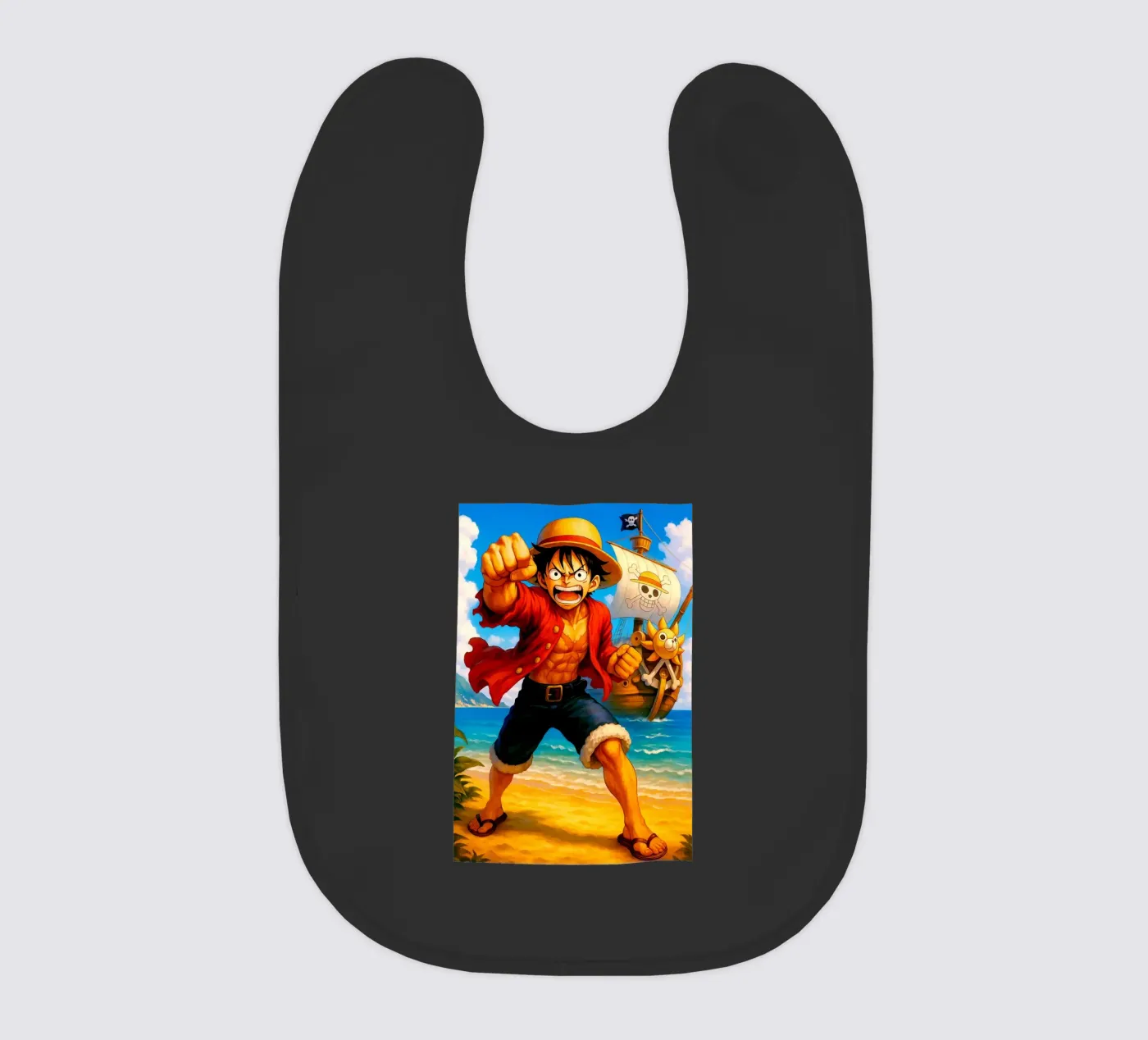 Monkey D. Luffy bavaglino da Indah Creative