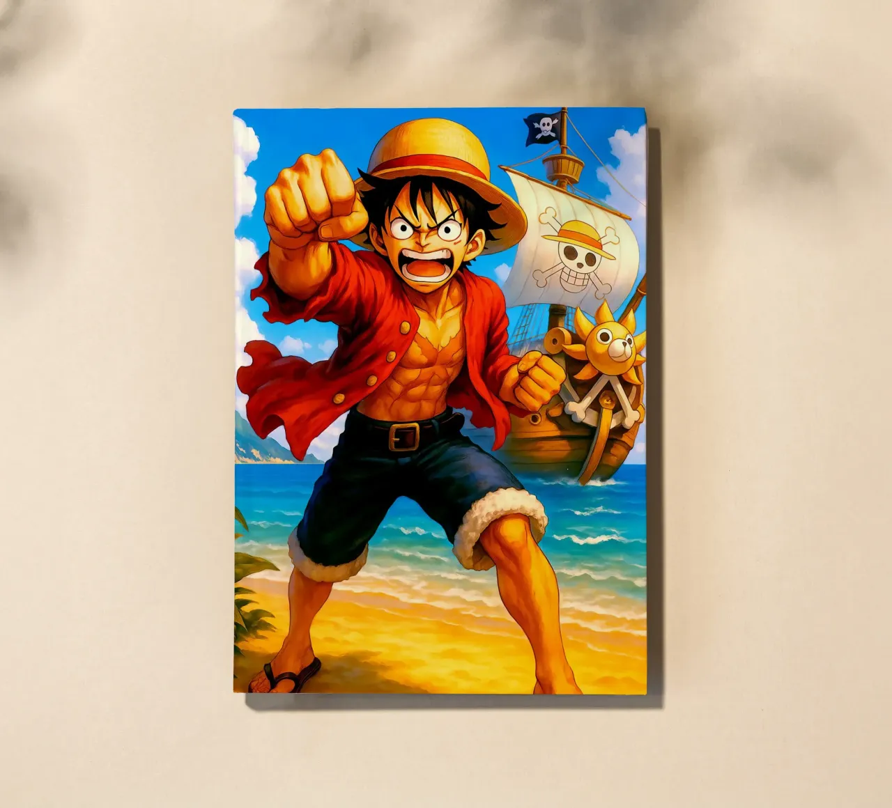 Monkey D. Luffy diario da Indah Creative
