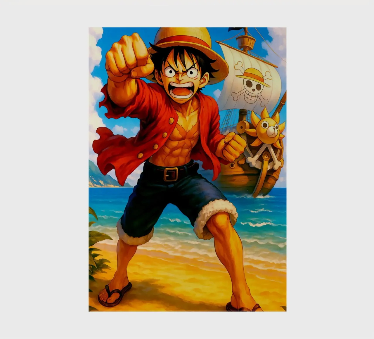 Monkey D. Luffy diario da Indah Creative