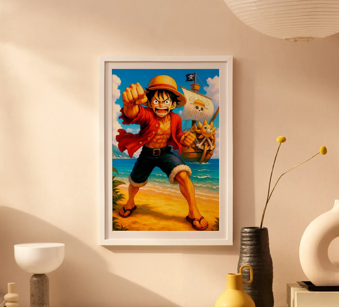 Monkey D. Luffy poster by Indah Creative