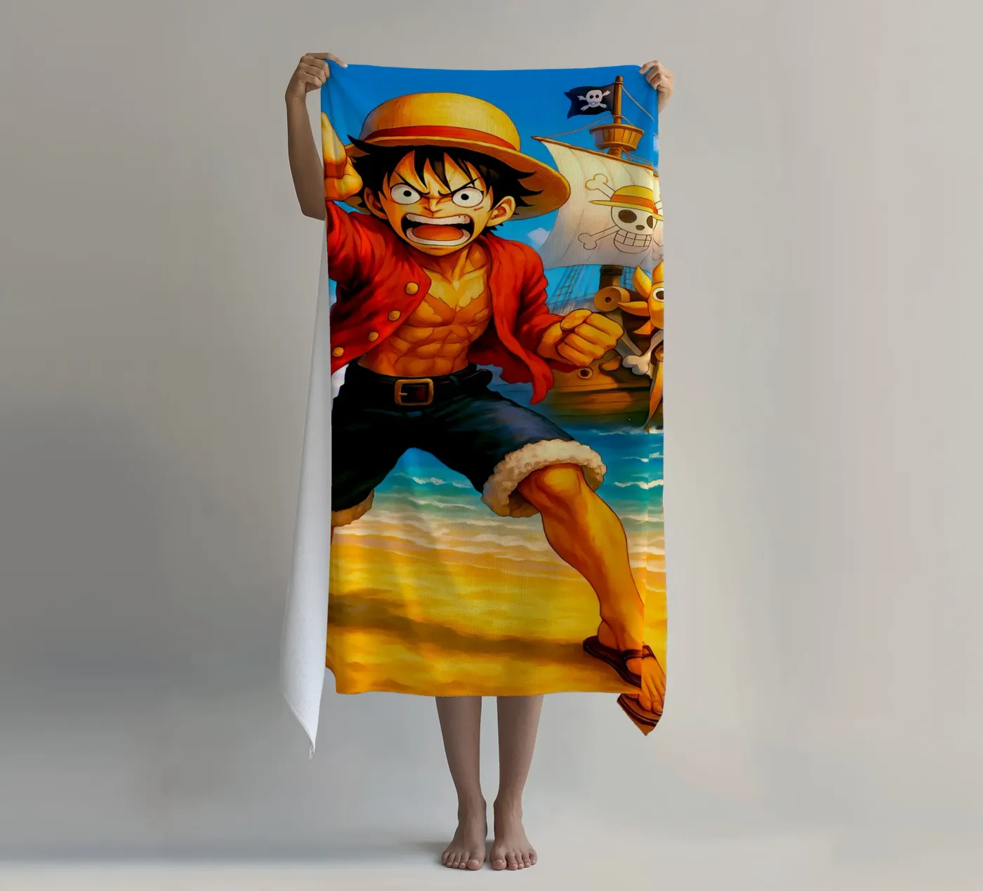 Monkey D. Luffy telo mare da Indah Creative