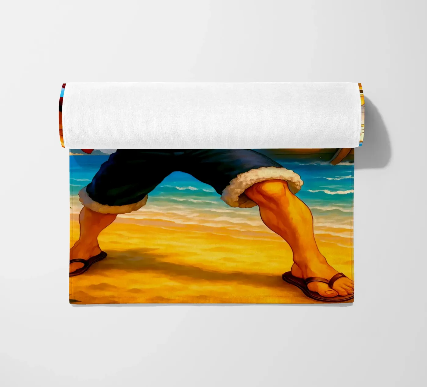 Monkey D. Luffy telo mare da Indah Creative