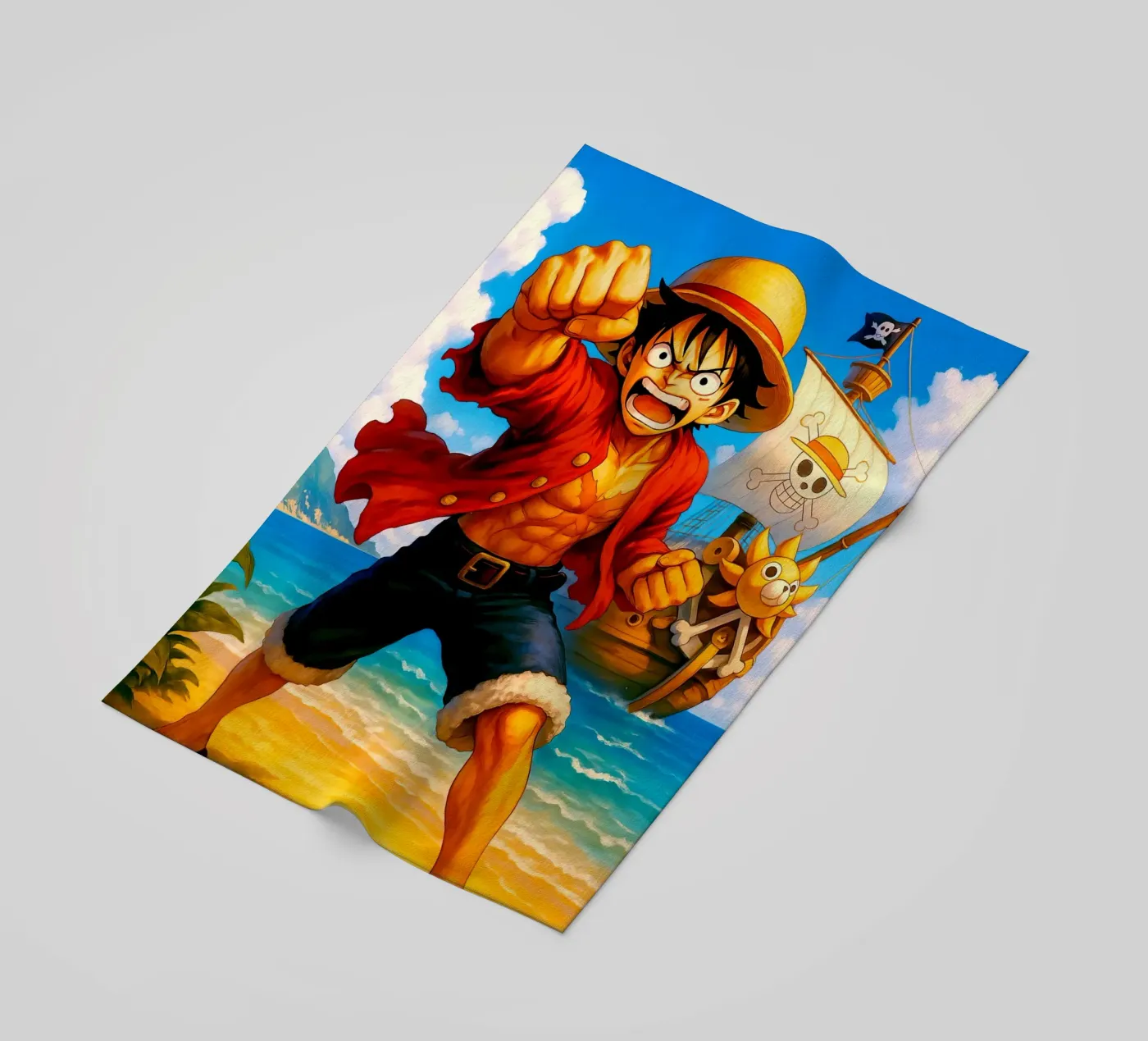 Monkey D. Luffy telo mare da Indah Creative