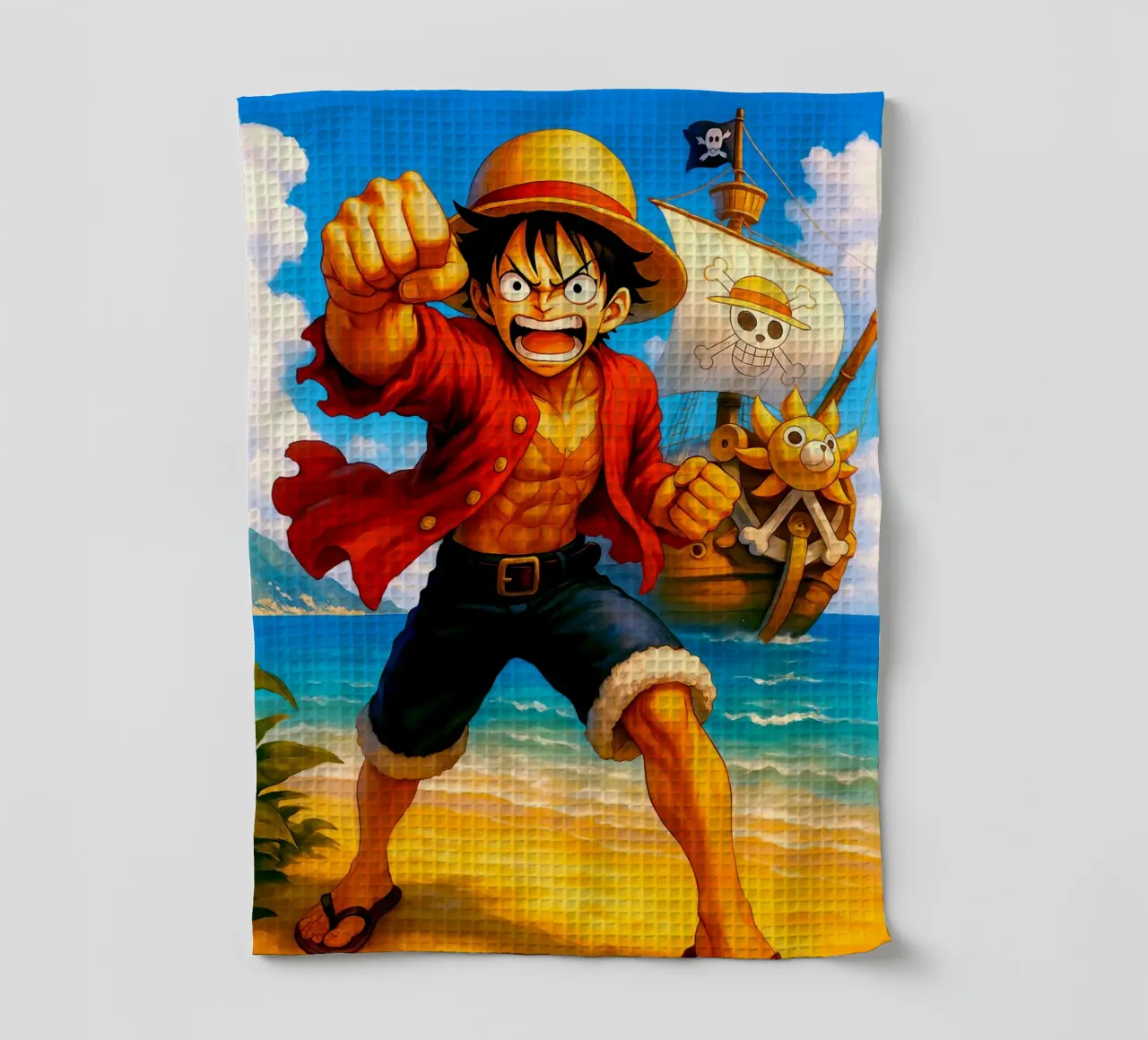 Monkey D. Luffy canovaccio da cucina da Indah Creative
