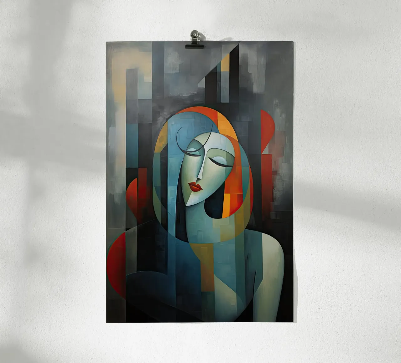 Arte da parete di Imagine poster con telaio in alluminio da Imagine