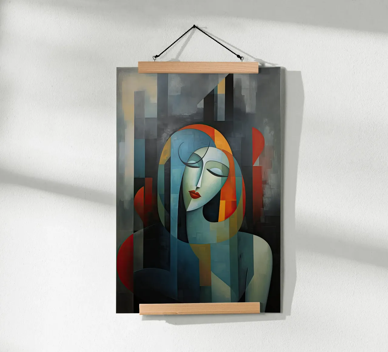 Arte da parete di Imagine poster con telaio in alluminio da Imagine