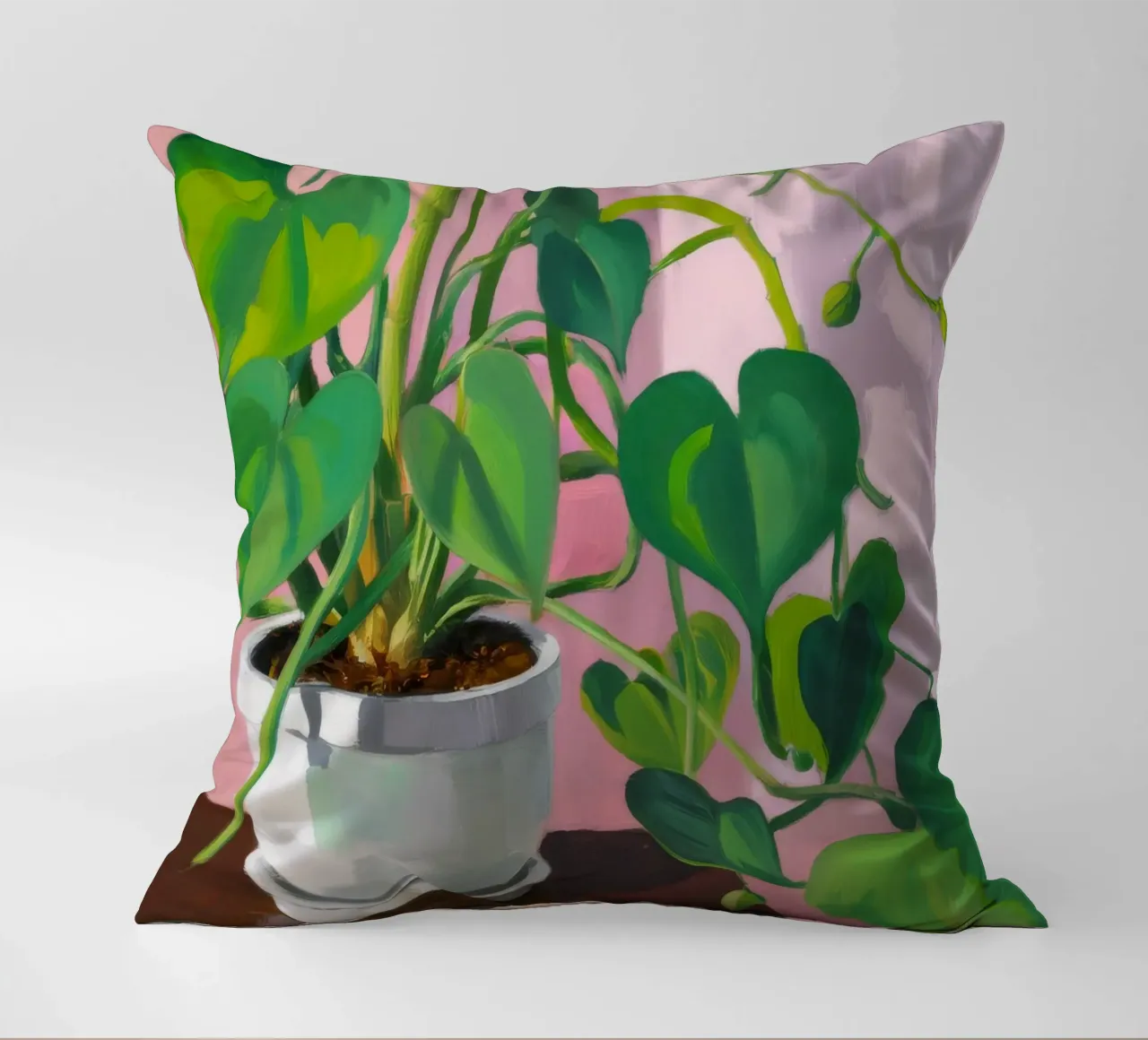 Semplicità della pianta di Pothos cuscino da Pan Denim