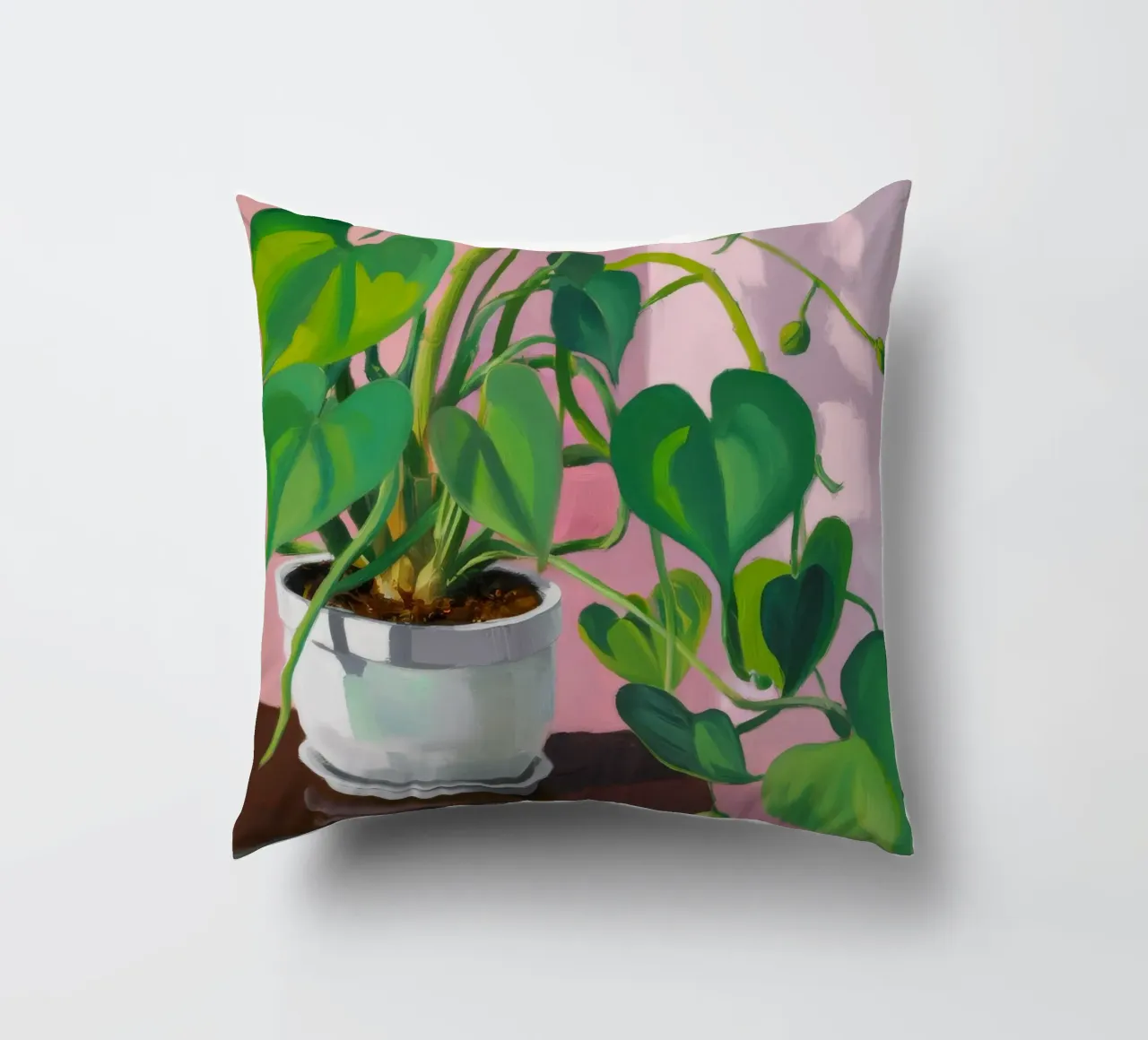 Semplicità della pianta di Pothos cuscino da Pan Denim