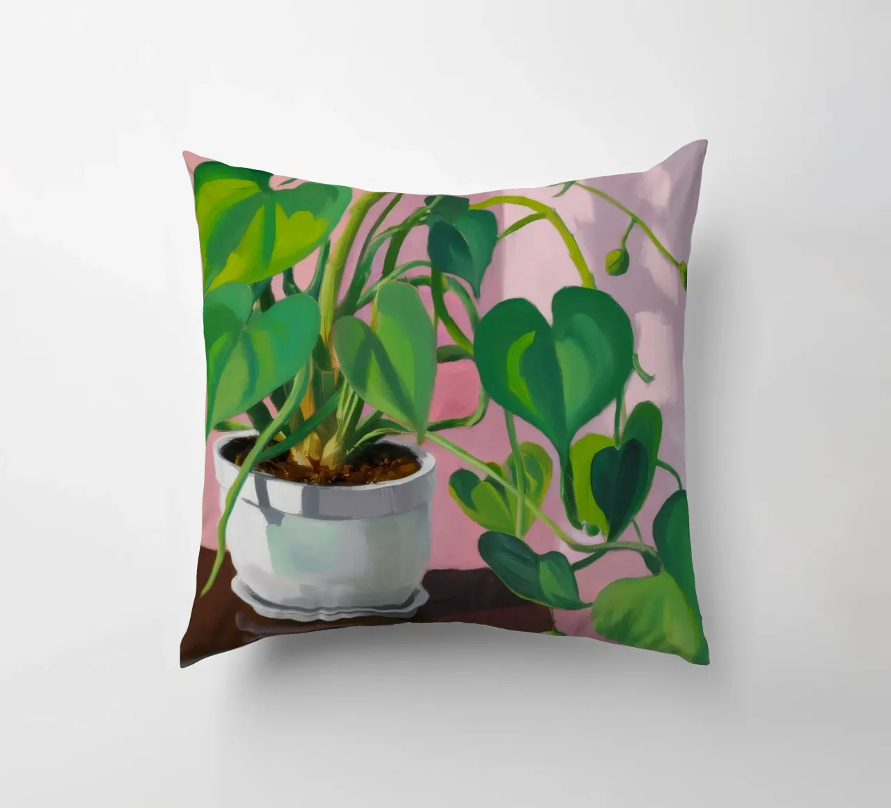 Semplicità della pianta di Pothos cuscino da Pan Denim