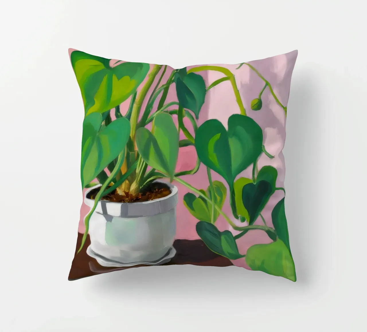 Semplicità della pianta di Pothos cuscino da Pan Denim