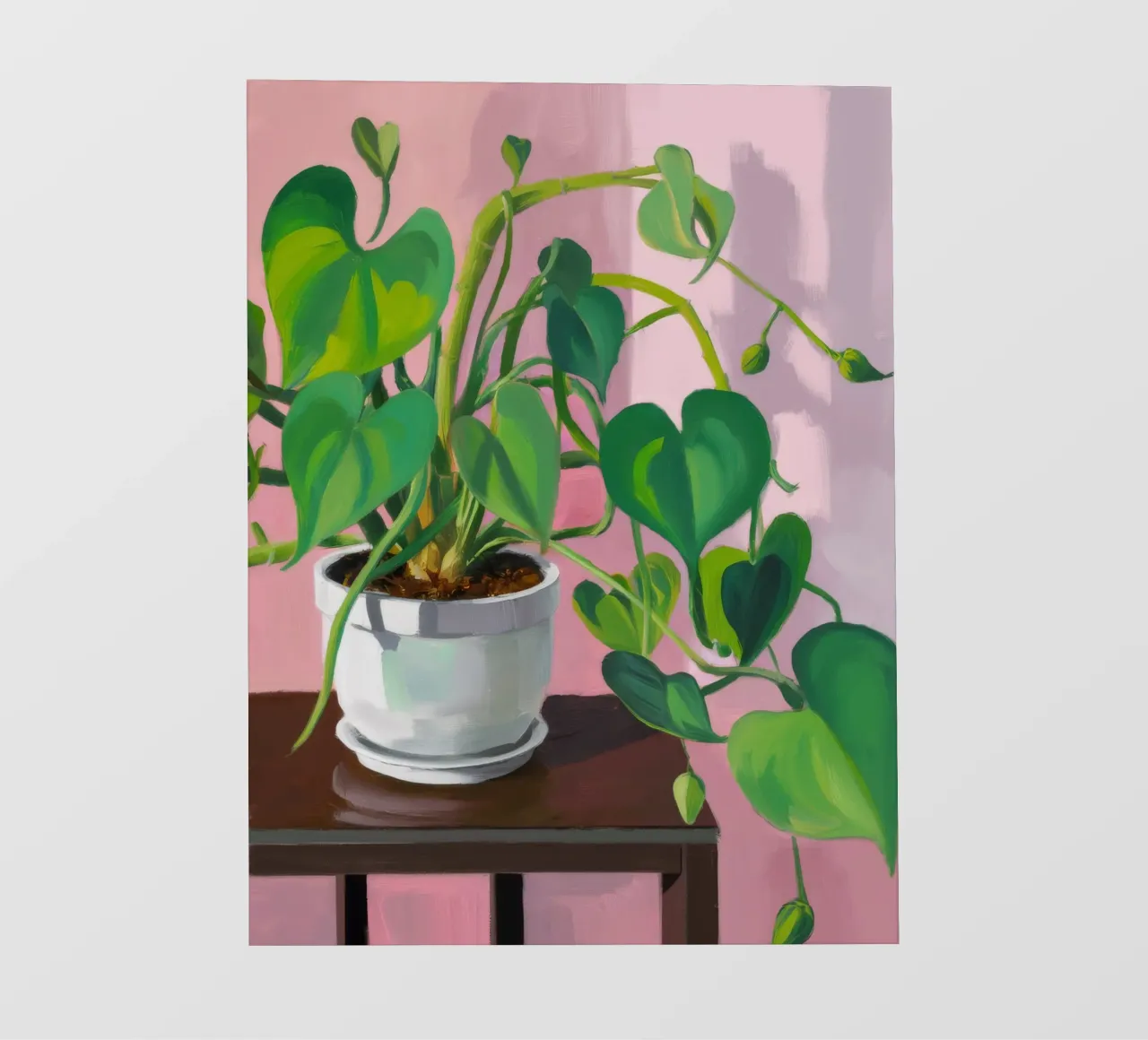 Semplicità della pianta di Pothos telo in pvc da Pan Denim