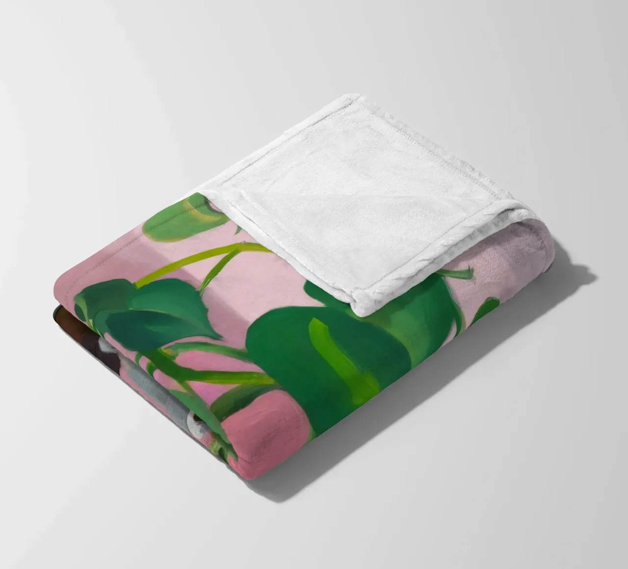 Semplicità della pianta di Pothos coperta in pile da Pan Denim