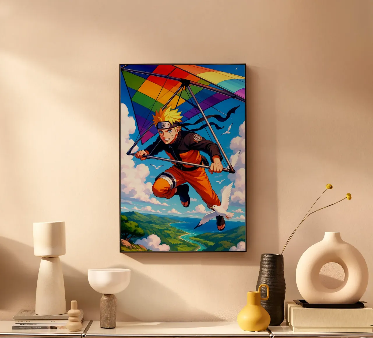 Naruto Uzumaki alluminio dibond da Indah Creative