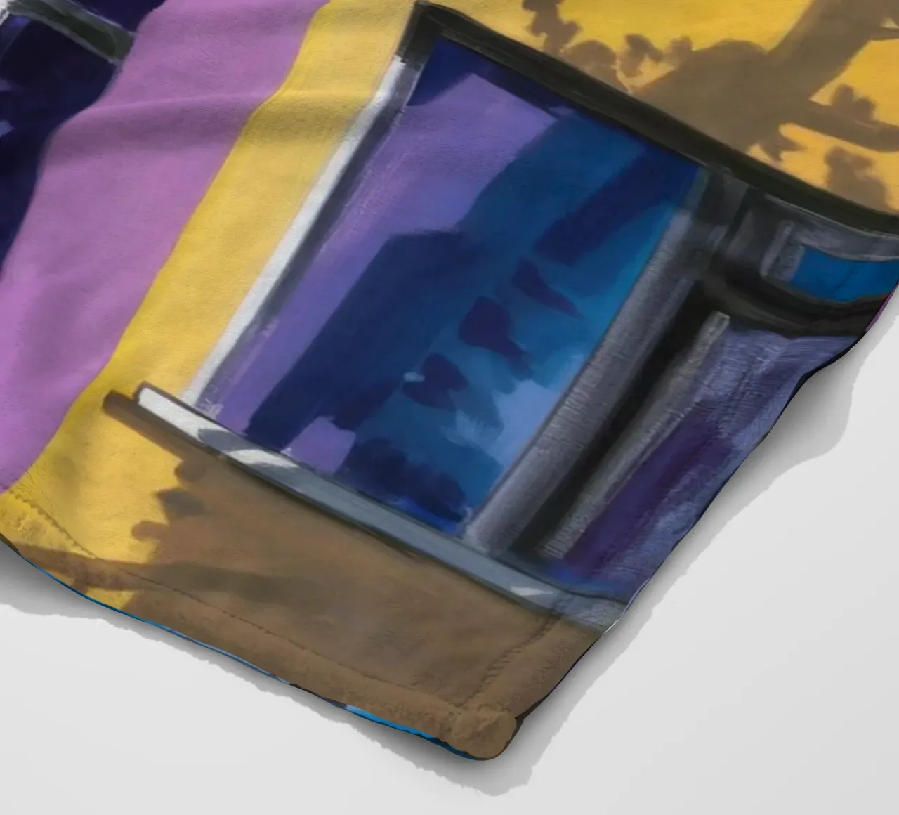 Appartamento viola notte coperta in pile da Pan Denim