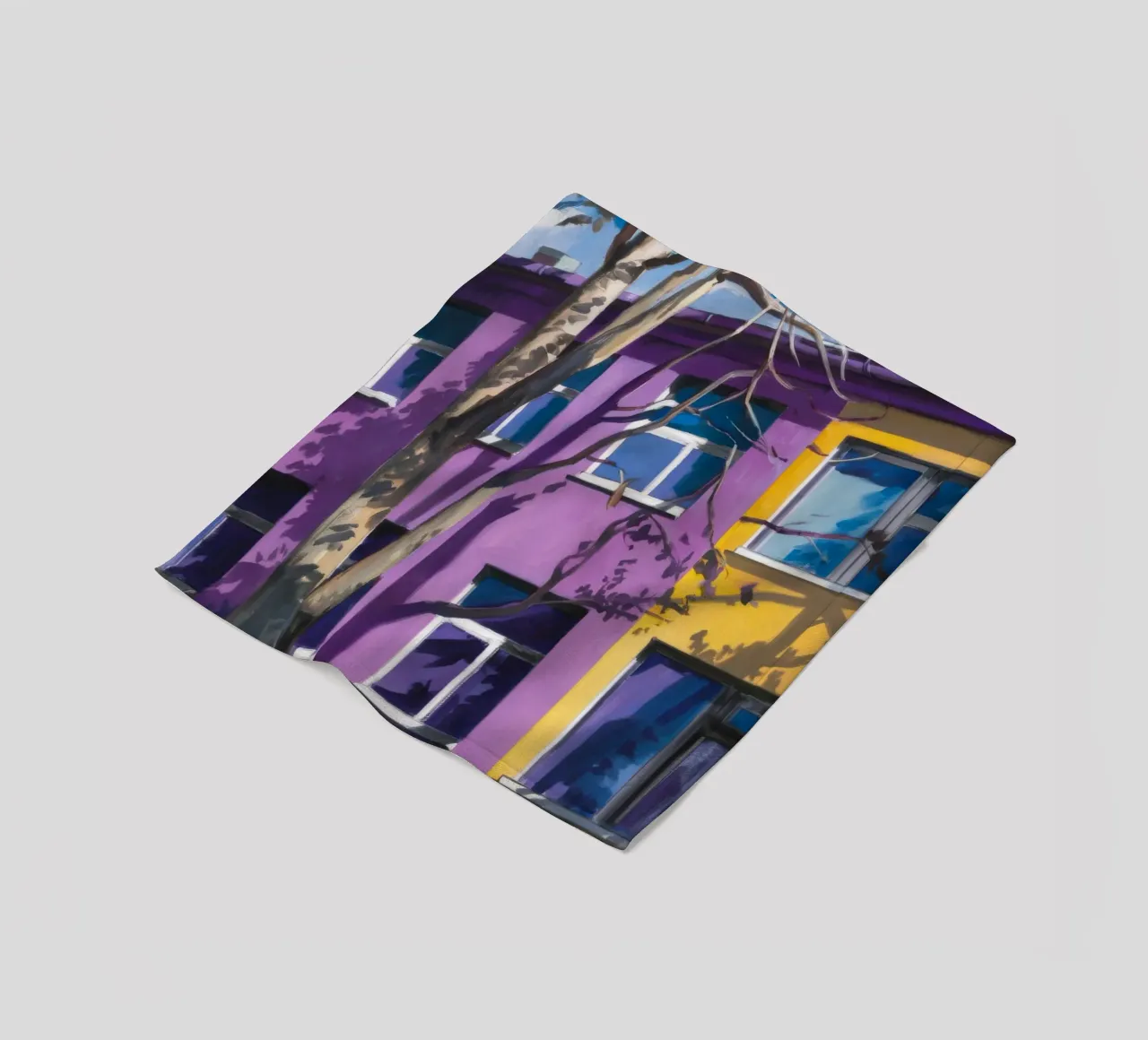 Appartamento viola notte coperta in pile da Pan Denim