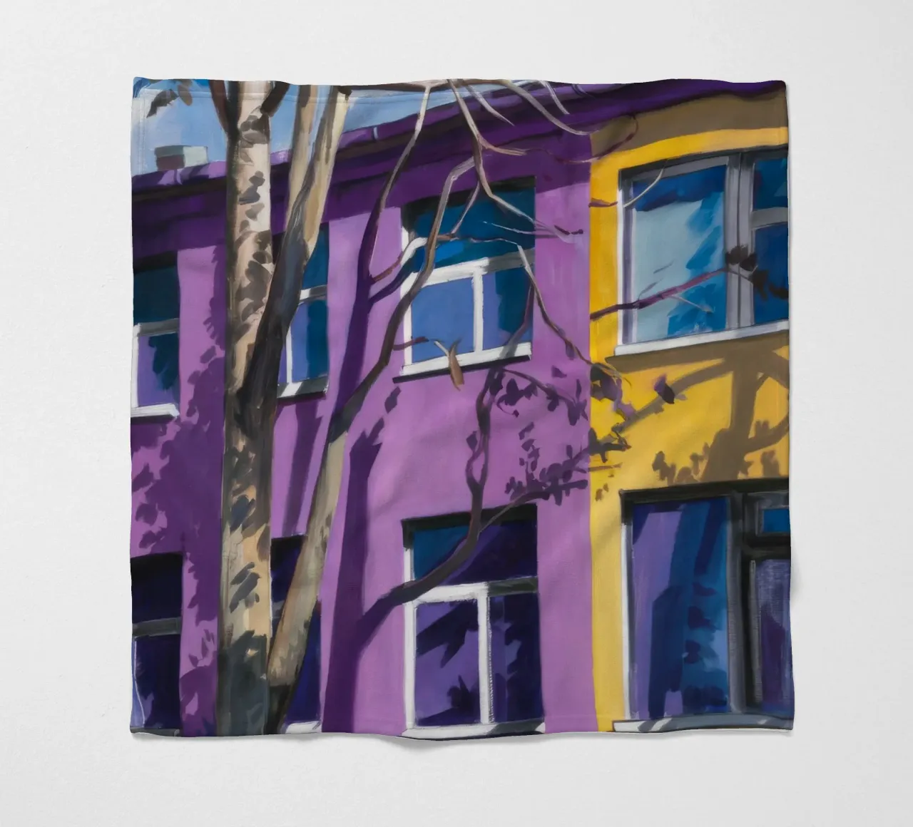Appartamento viola notte coperta in pile da Pan Denim
