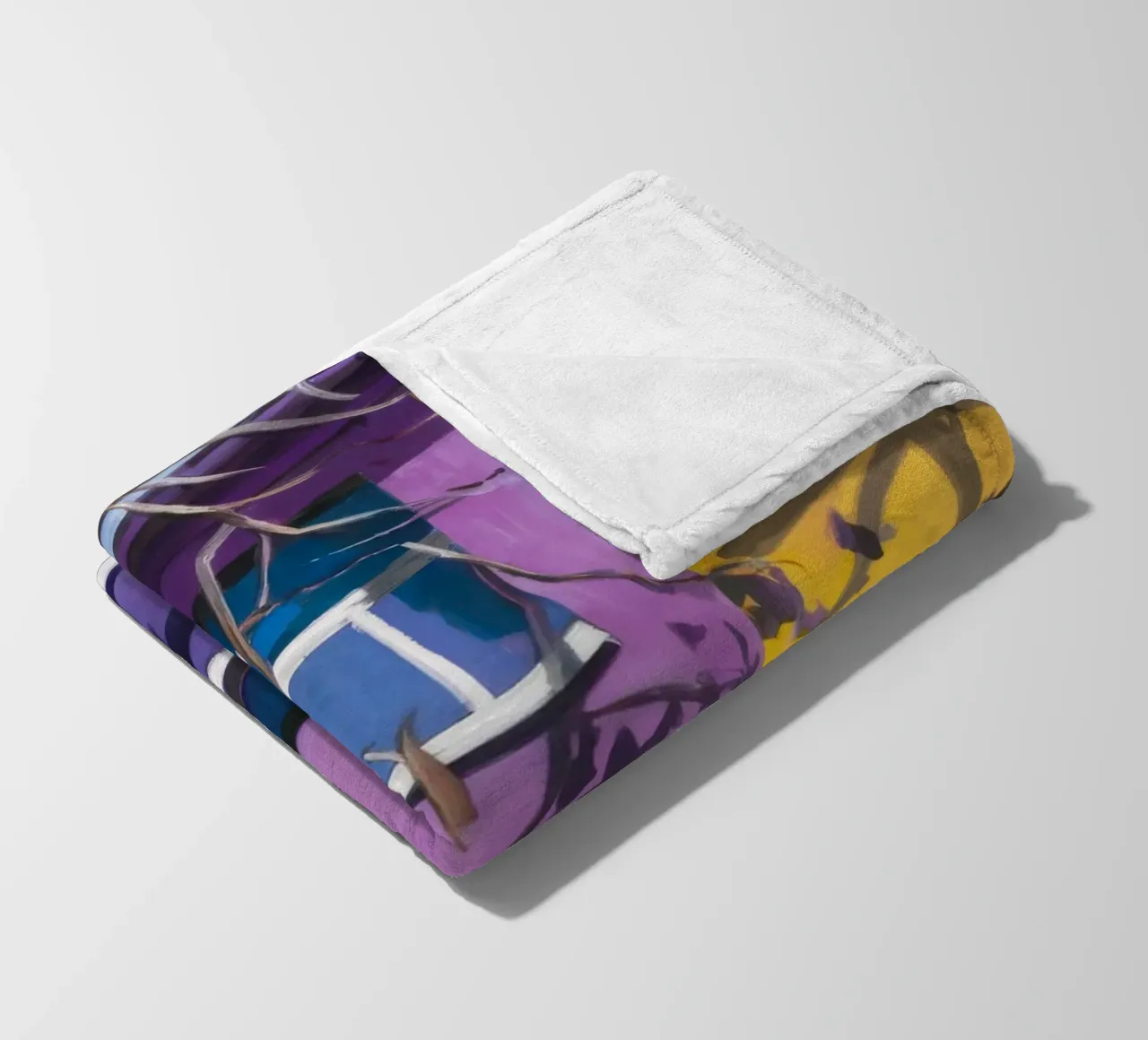 Appartamento viola notte coperta in pile da Pan Denim