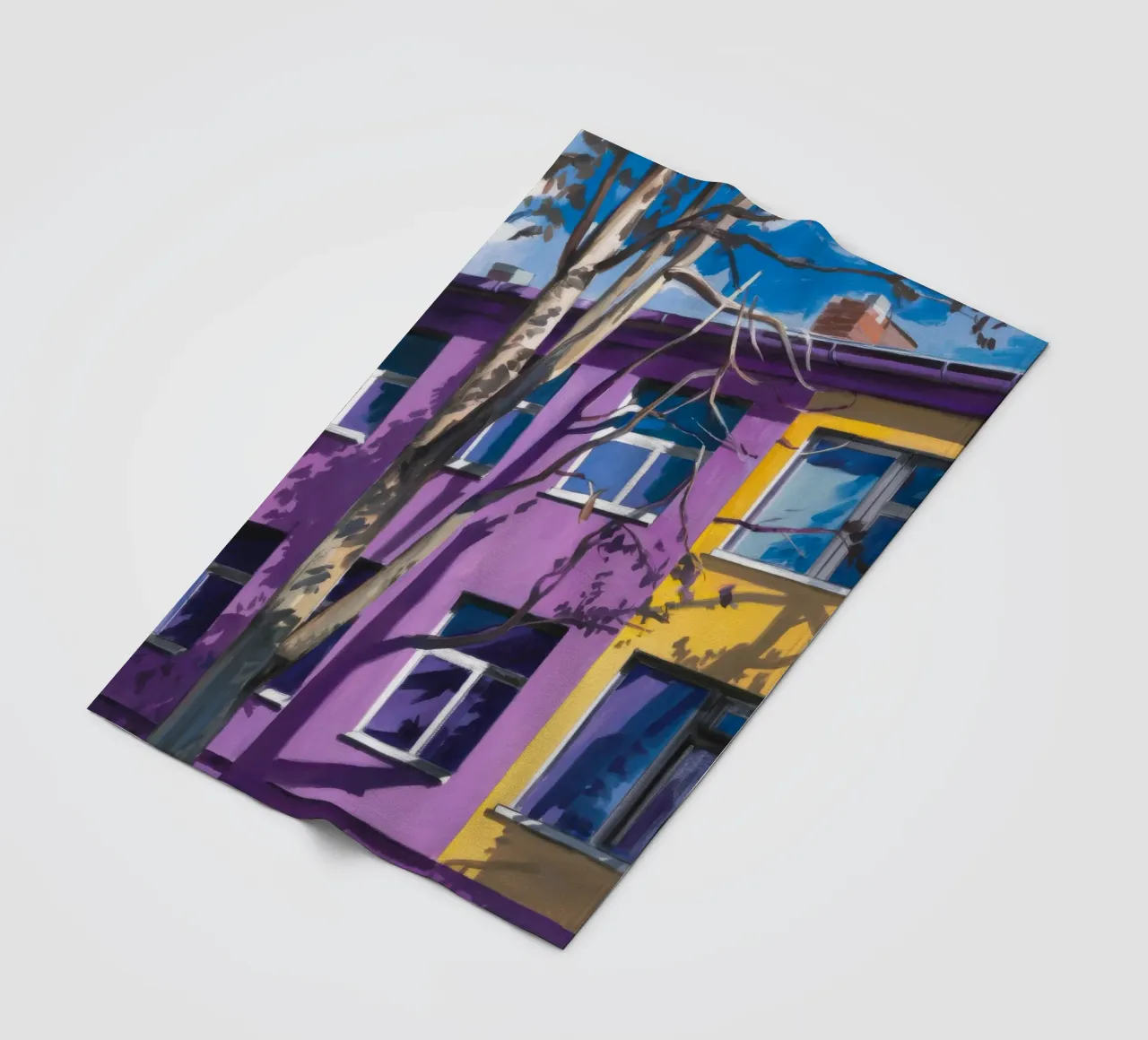 Appartamento viola notte coperta in pile da Pan Denim