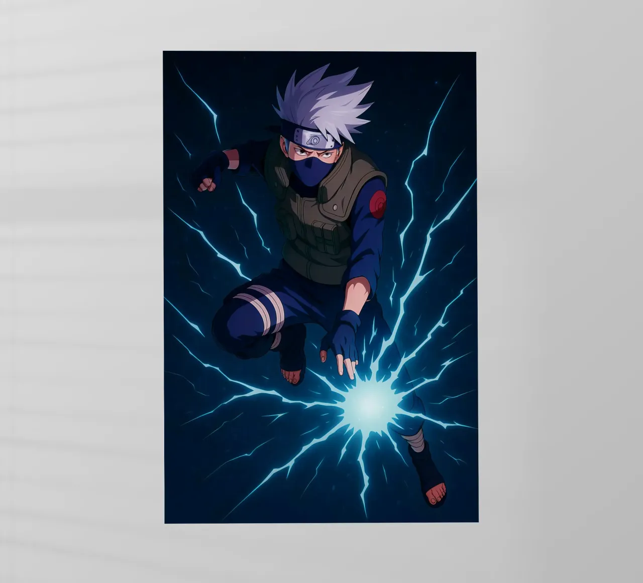 Kakashi Hatake pellicola backlit da Indah Creative