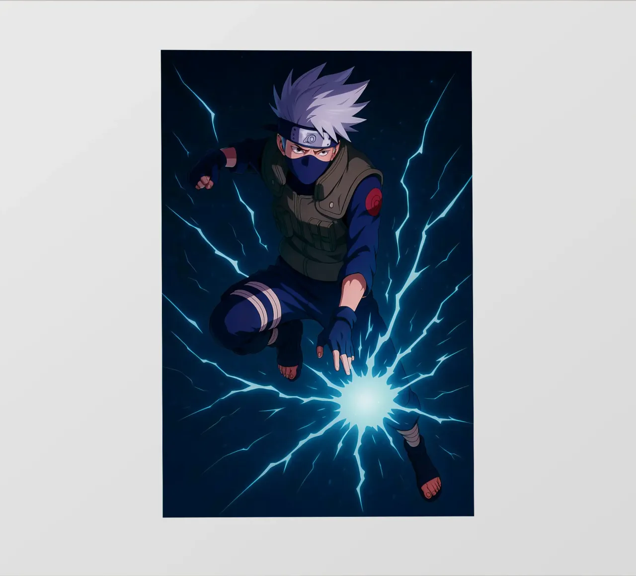 Kakashi Hatake telo in pvc da Indah Creative