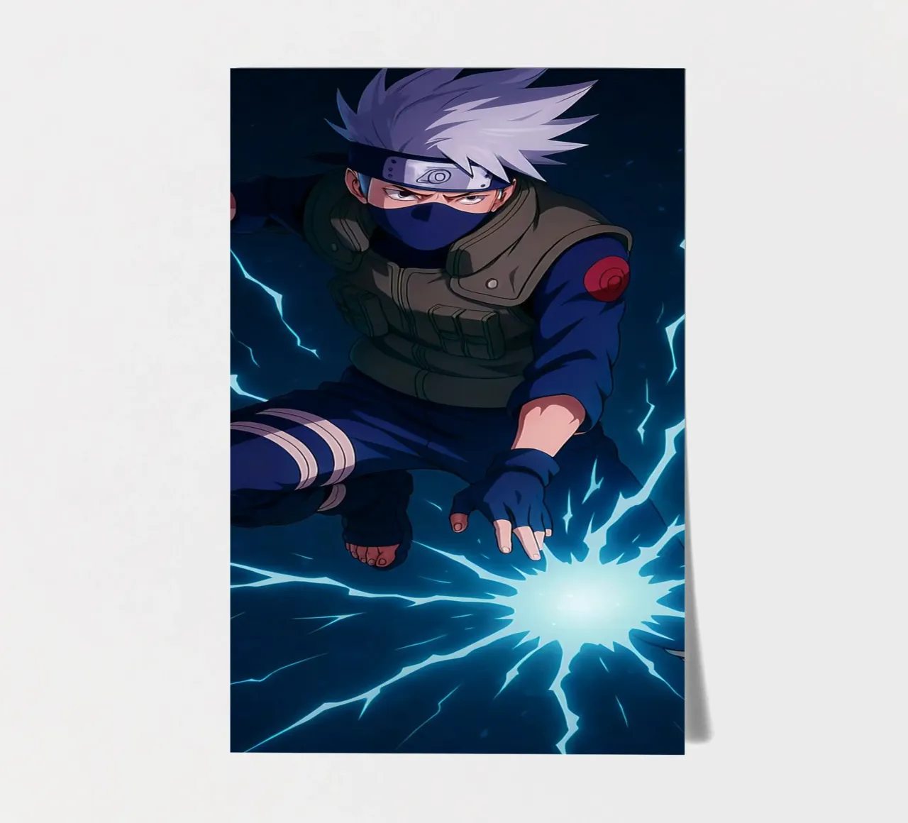 Kakashi Hatake foglio adesivo da Indah Creative