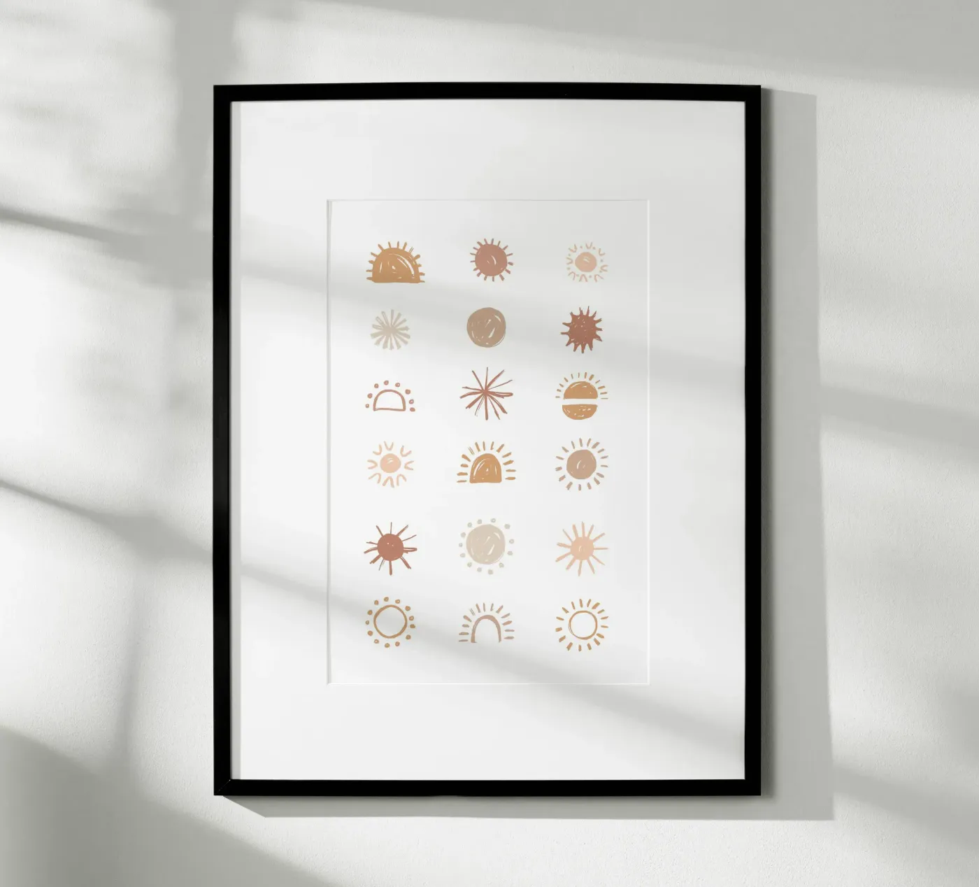 Sun Collection poster by KRUTH DESIGN