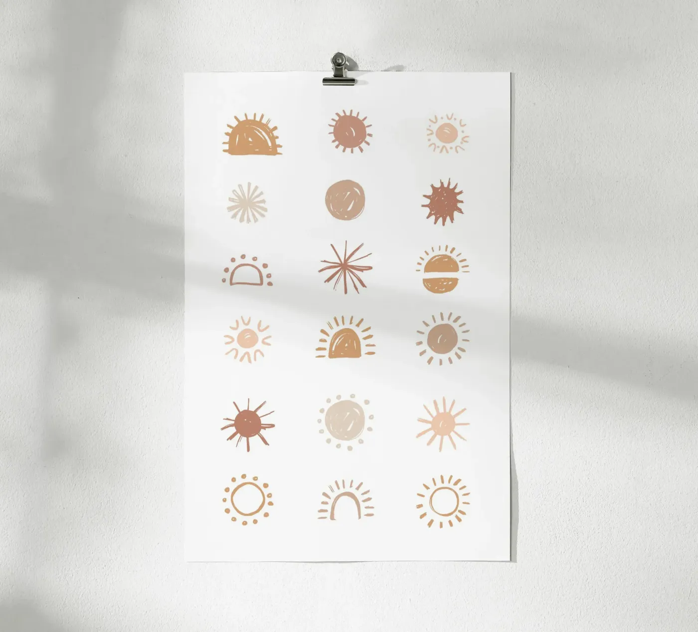 Sun Collection poster by KRUTH DESIGN