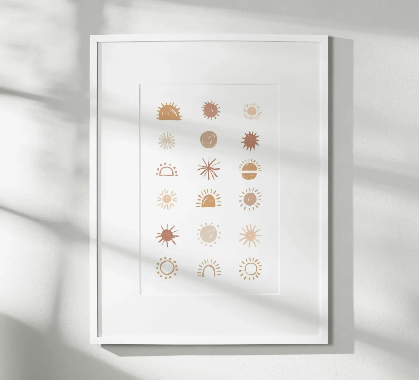 Sun Collection poster by KRUTH DESIGN