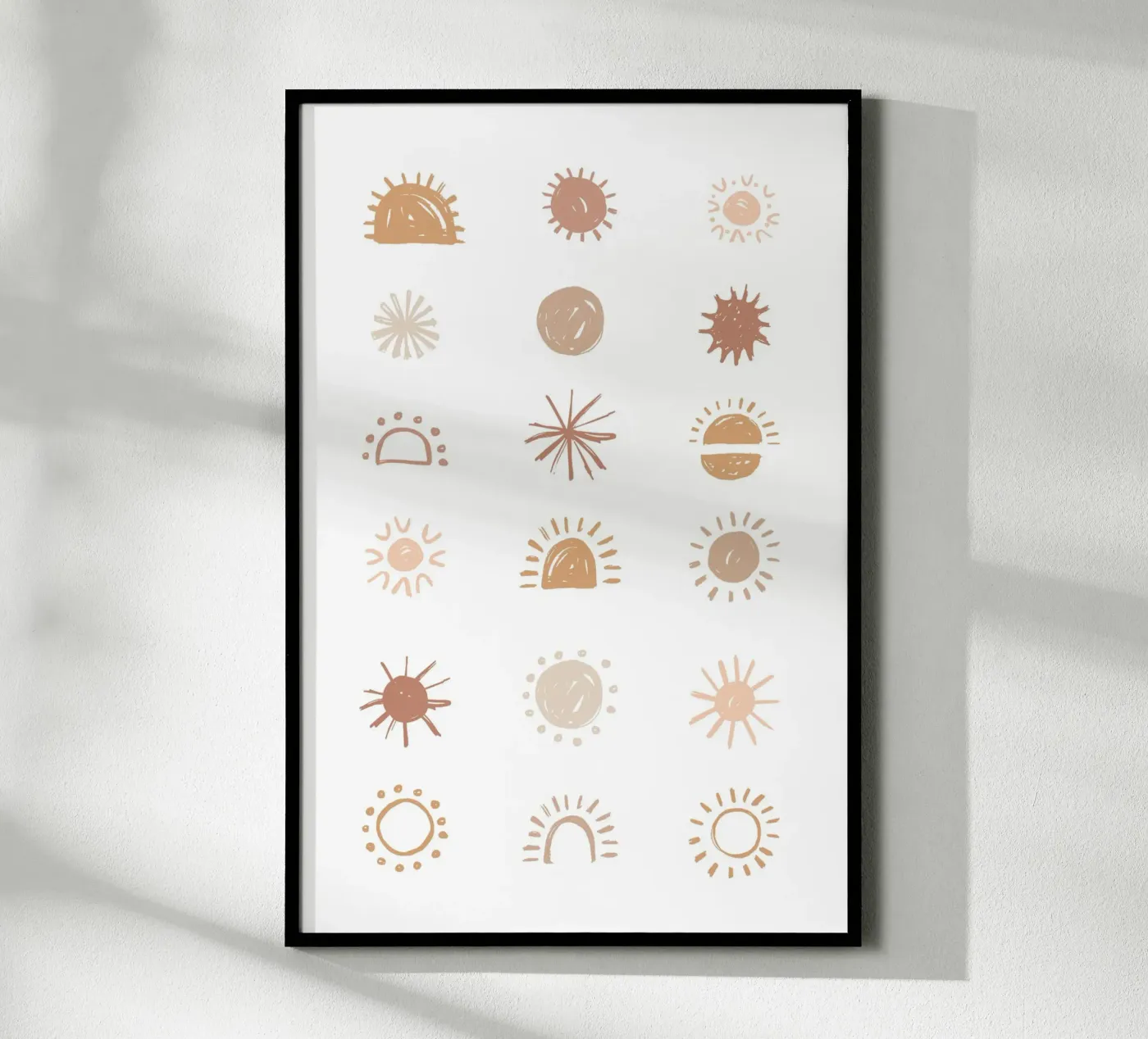 Sun Collection poster by KRUTH DESIGN