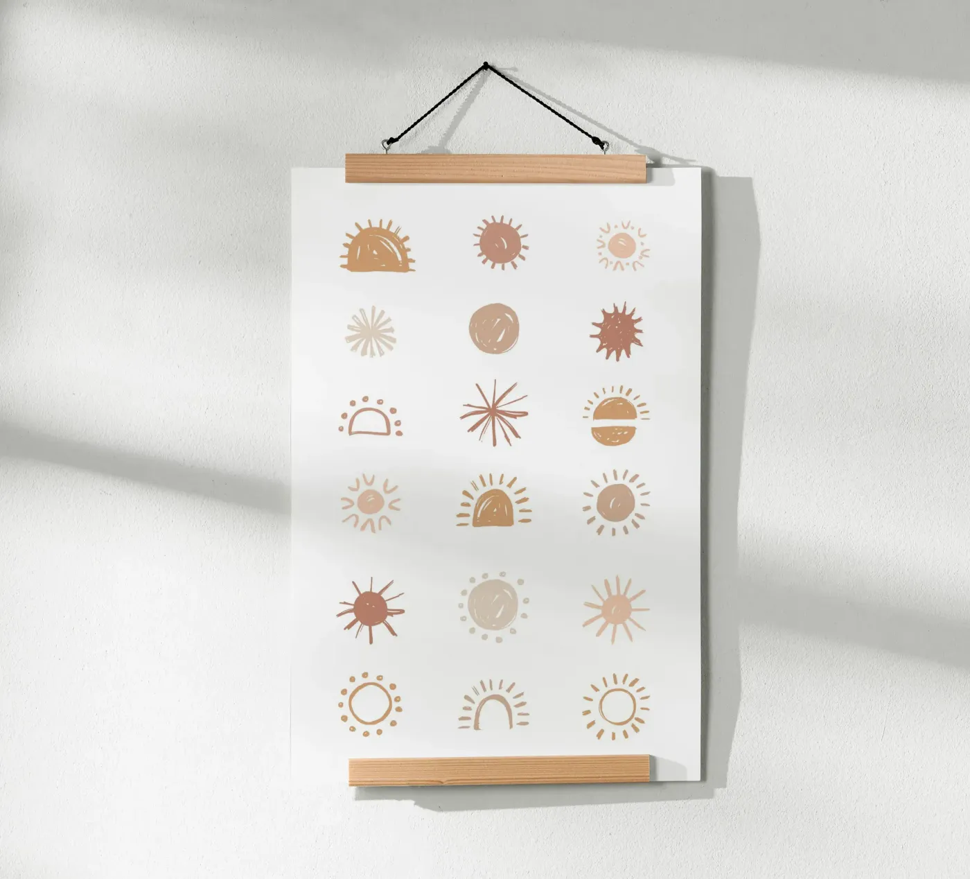 Sun Collection poster by KRUTH DESIGN