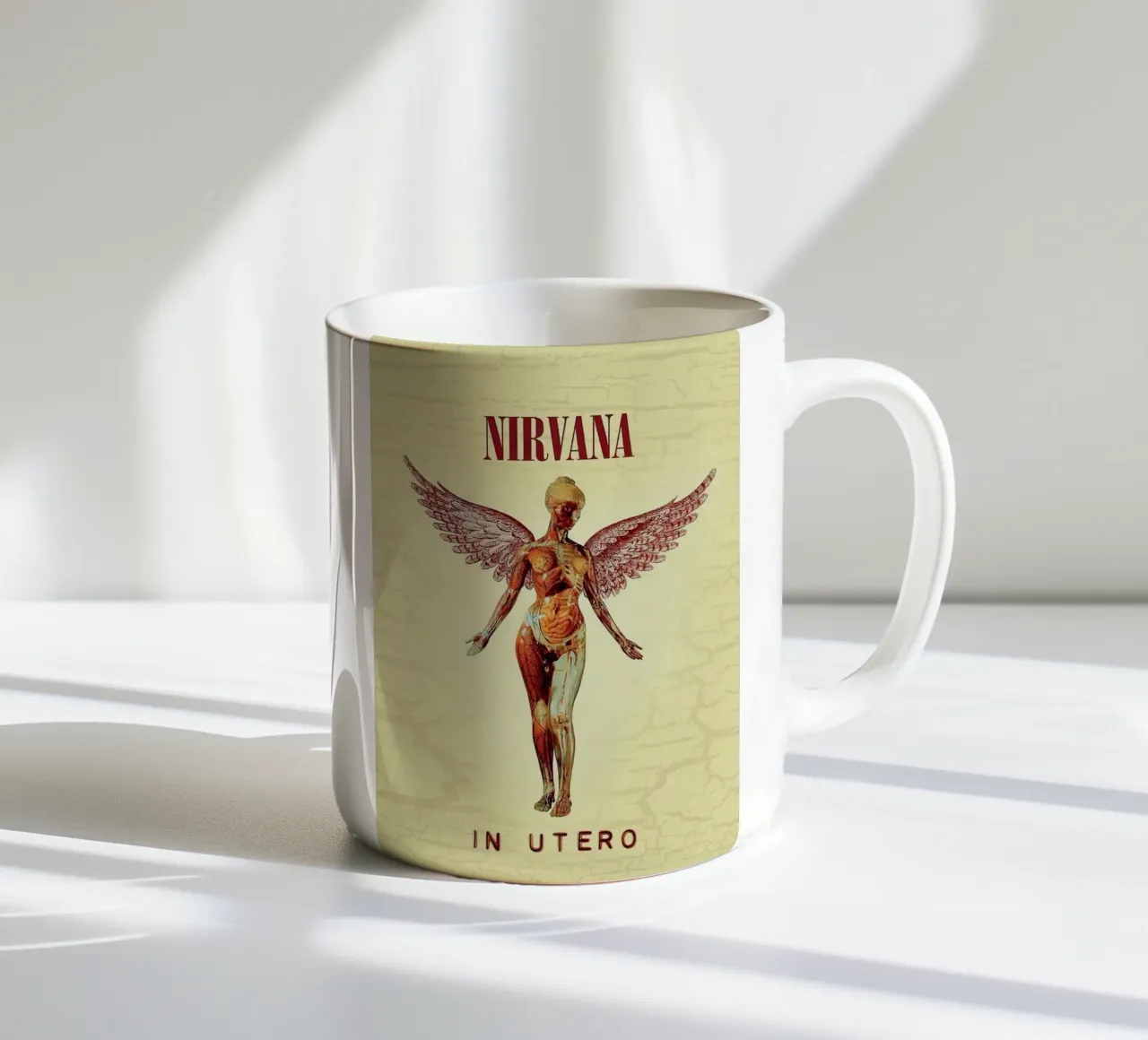 I Nirvana incendiano il palco tazza in ceramica da zugbl