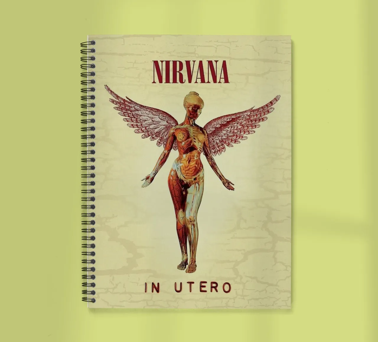 Nirvana Set Stage Ablaze spiral notebook by zugbl