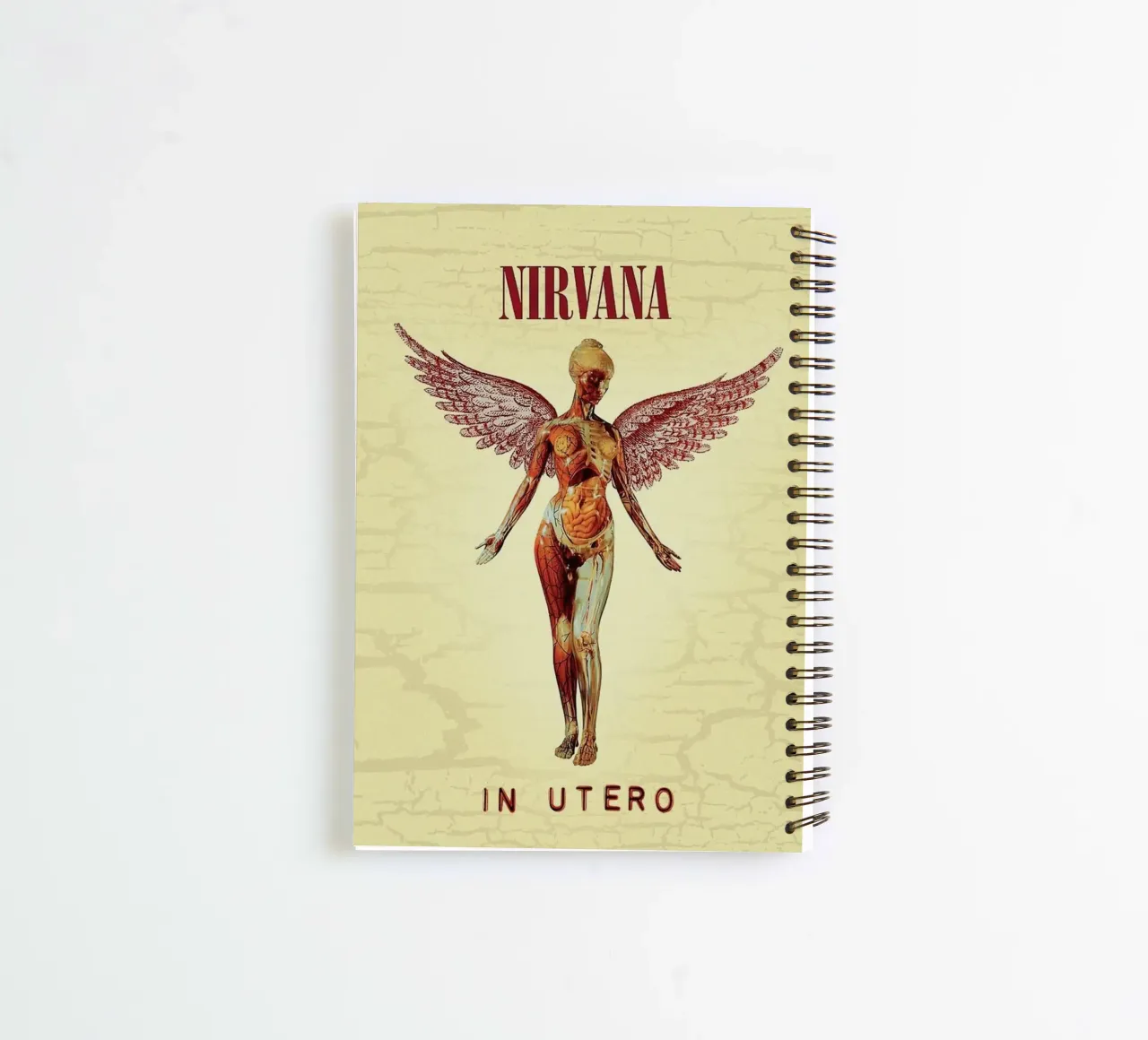 Nirvana Set Stage Ablaze spiral notebook by zugbl