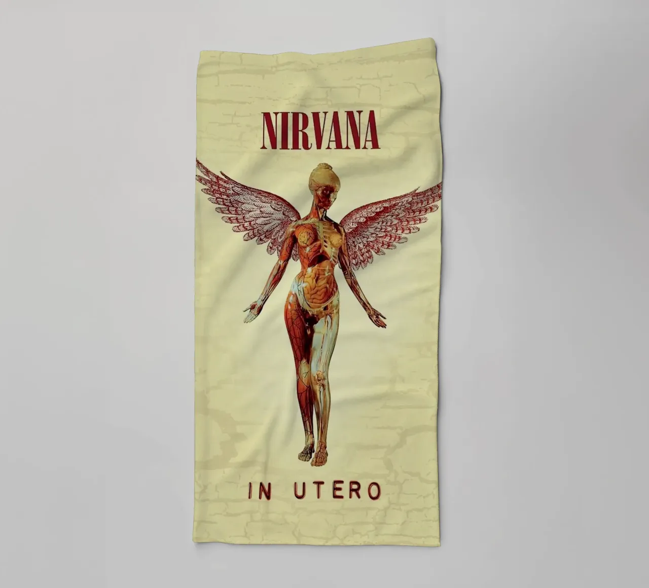 Nirvana Set Stage Ablaze towel by zugbl
