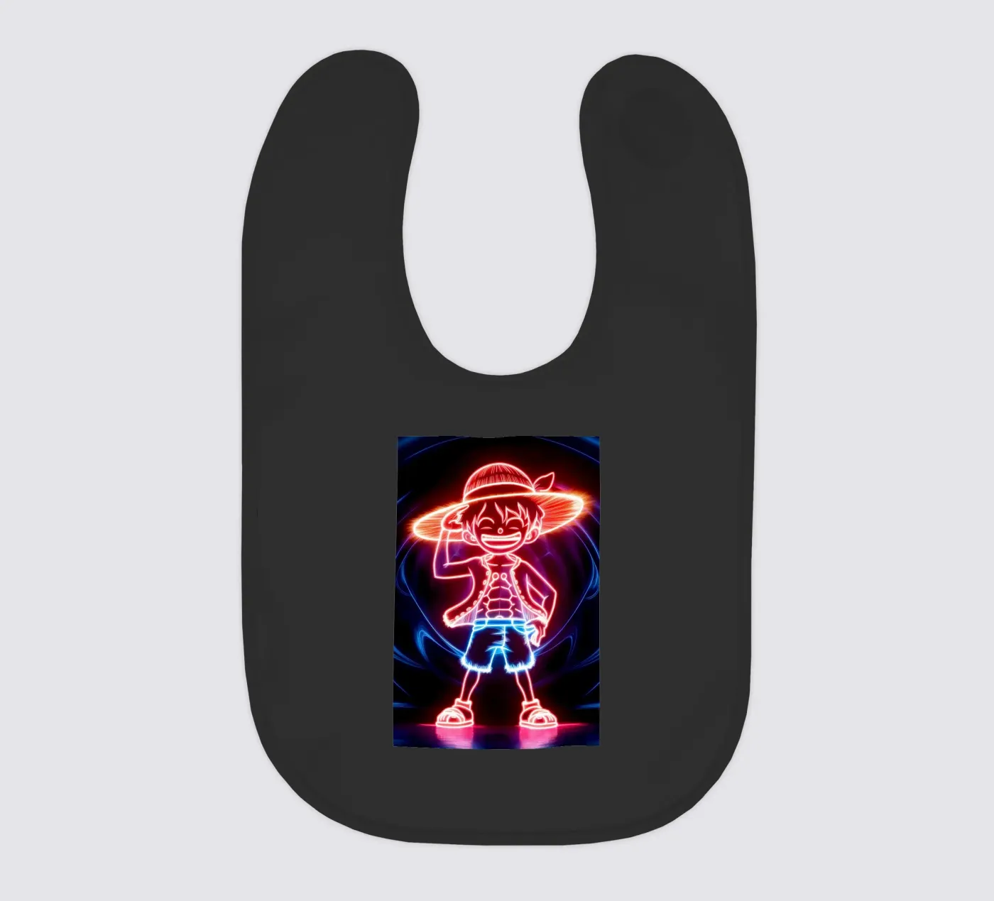 Monkey D. Luffy baby bib by Indah Creative