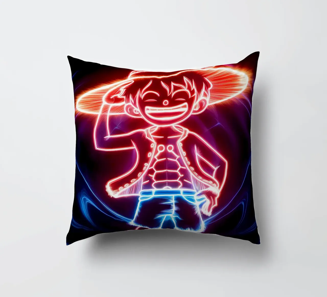 Monkey D. Luffy cuscino da Indah Creative