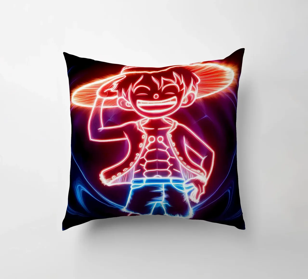 Monkey D. Luffy cuscino da Indah Creative