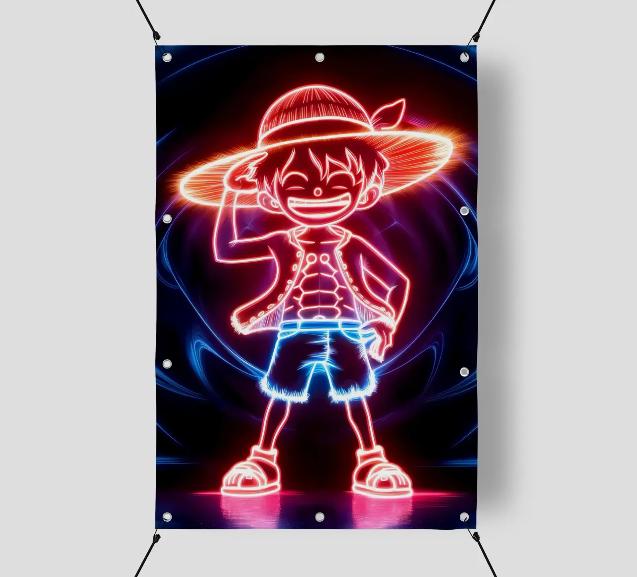 Monkey D. Luffy PVC Plane von Indah Creative