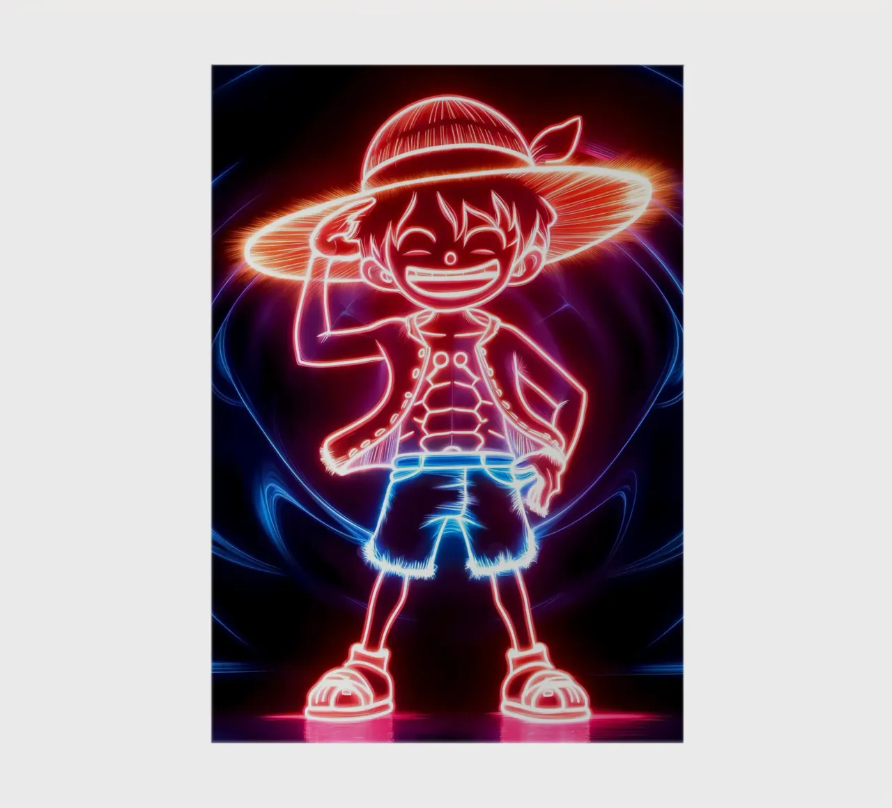 Monkey D. Luffy notebook by Indah Creative