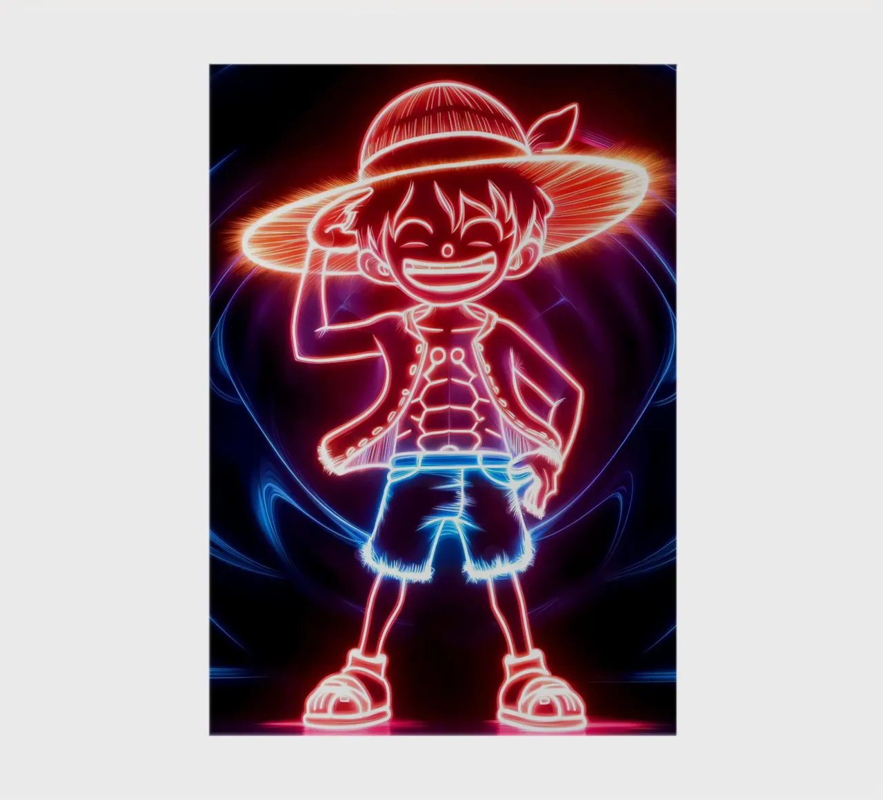 Monkey D. Luffy notebook by Indah Creative