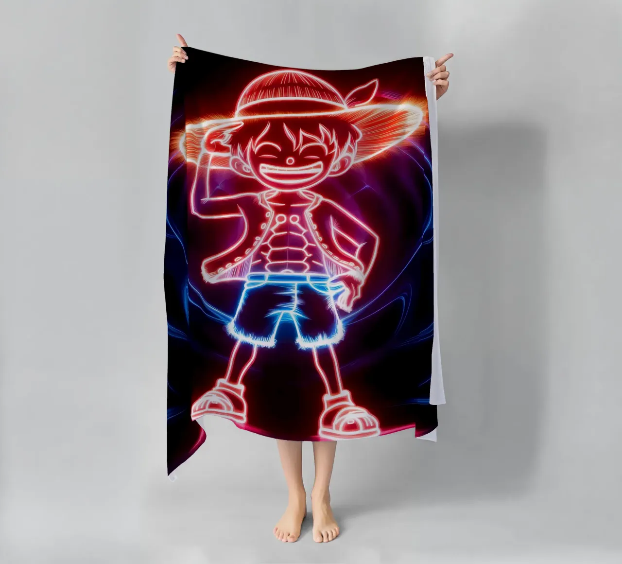 Monkey D. Luffy telo mare da Indah Creative