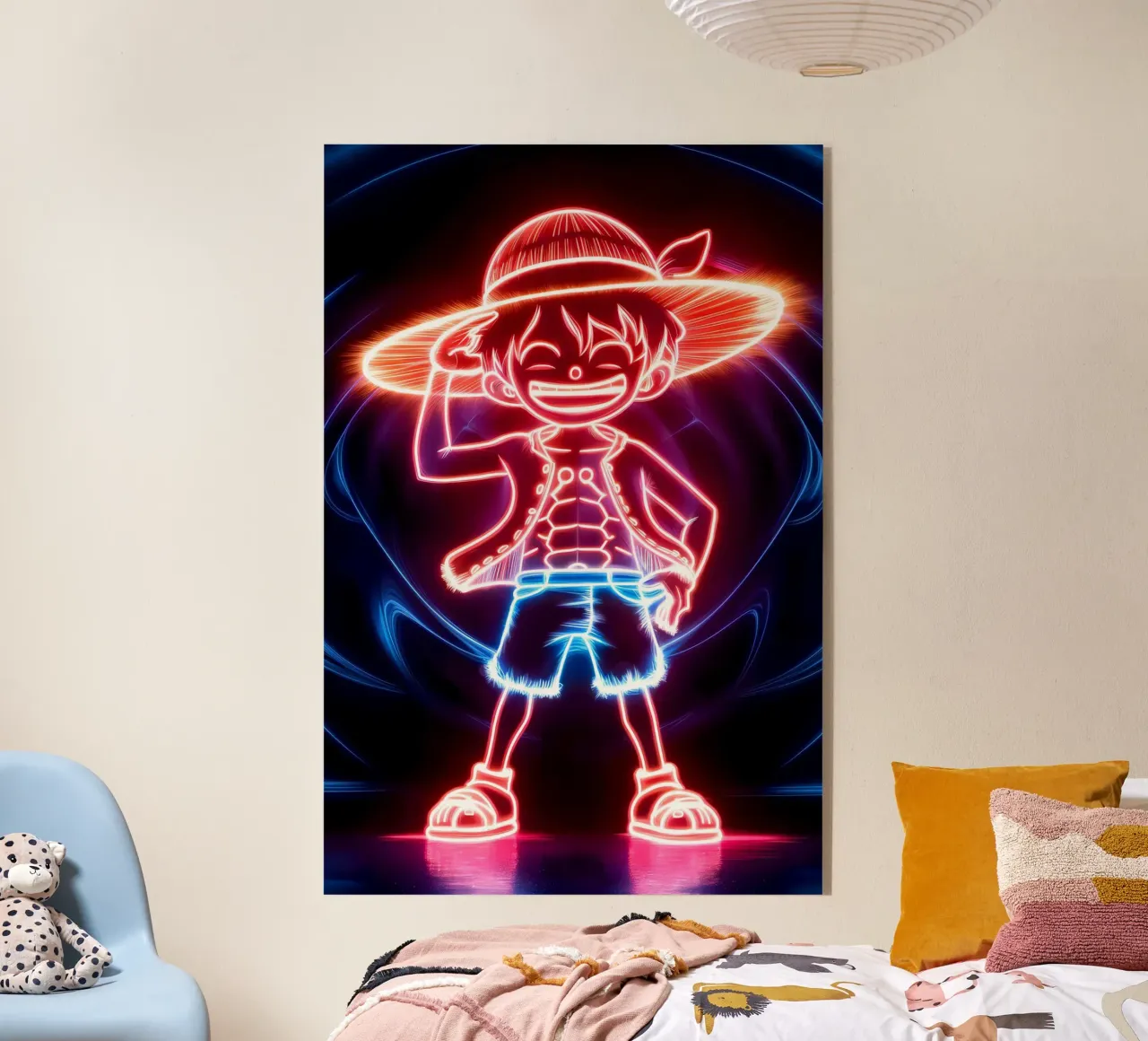 Monkey D. Luffy plexiglass da Indah Creative