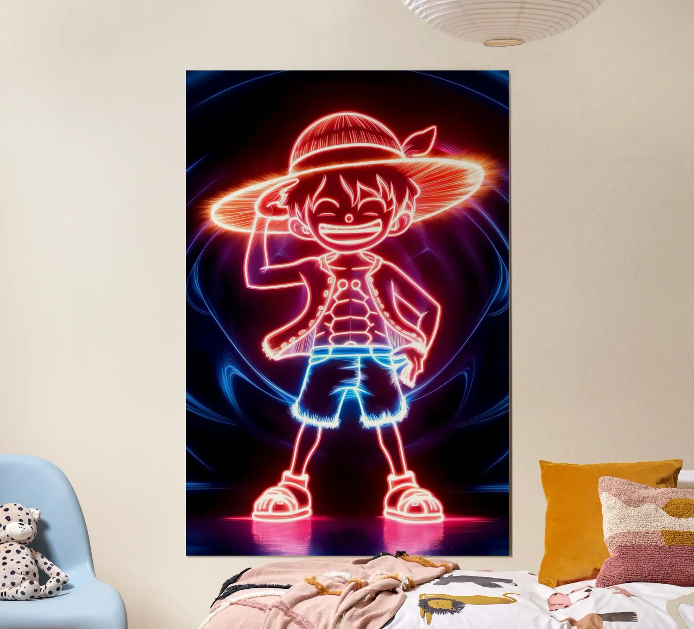 Monkey D. Luffy poster van Indah Creative