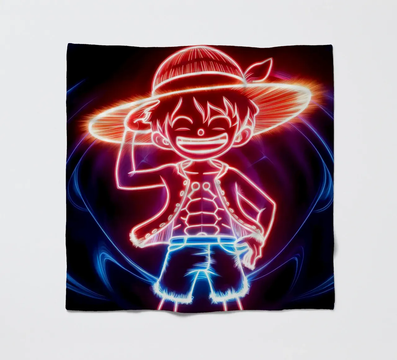 Monkey D. Luffy coperta in pile da Indah Creative