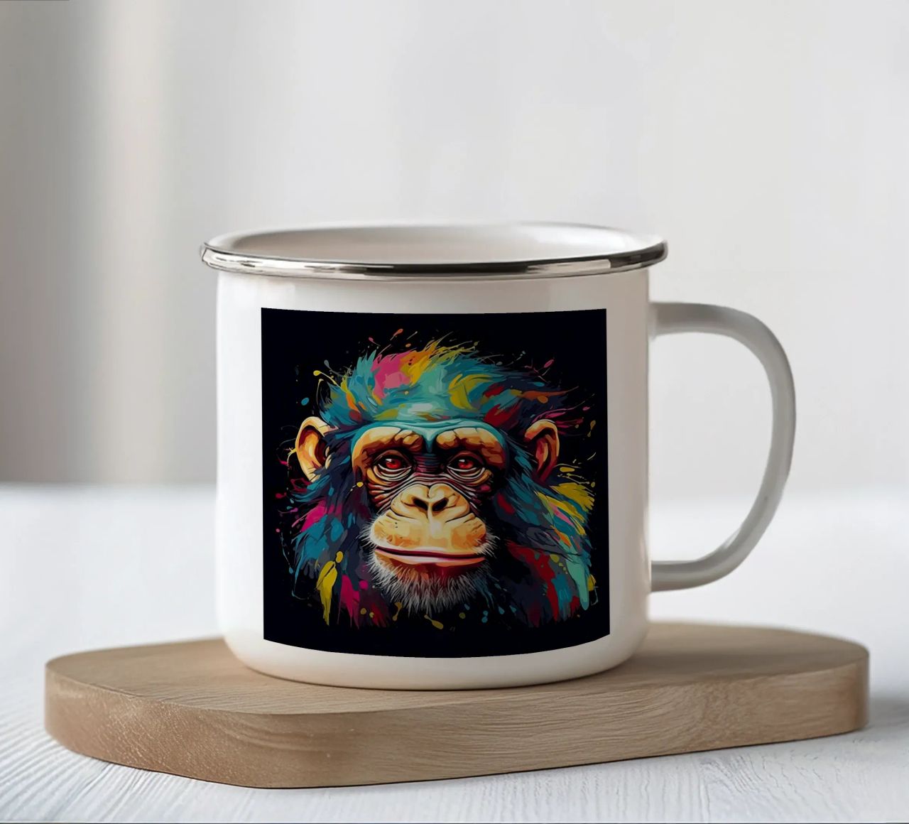 Arte da parete di Imagine tazza in smalto da Imagine